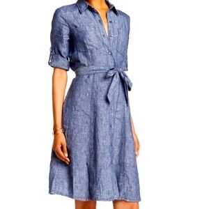NWT MAX STUDIO LINEN DRESS